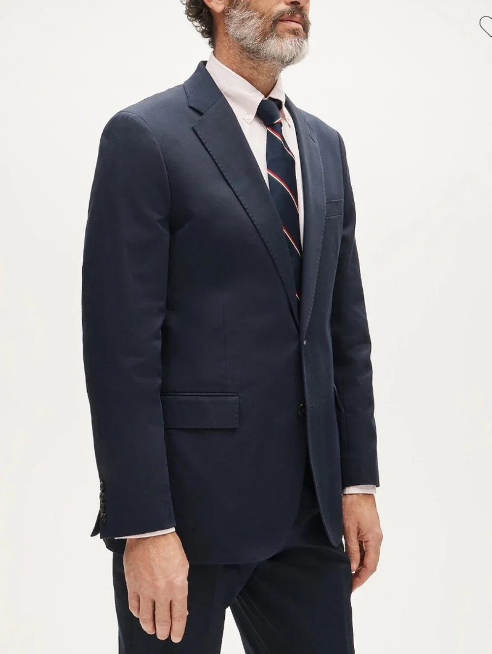 J Crew Ludlow Slim-fit suit jacket in Japanese cotton chino CQ521 Navy Size 42R